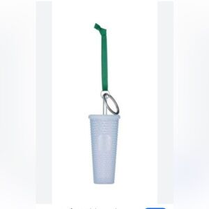 STARBUCKS STUDDED TUMBLER CUP KEYCHAIN
